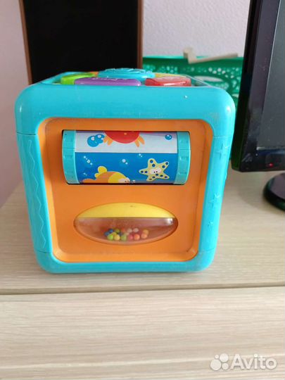 Развивающие игрушки интерактивный куб