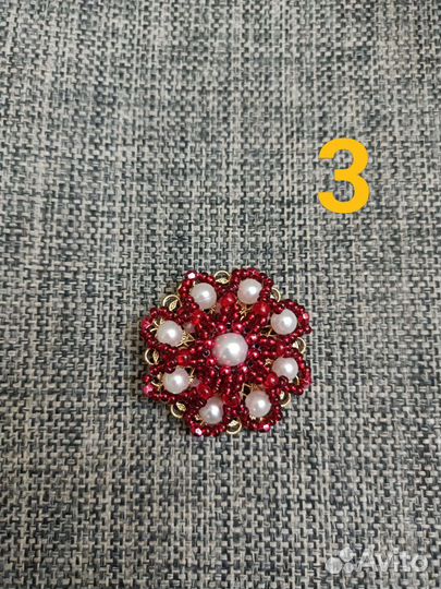 Брошь ручной работы