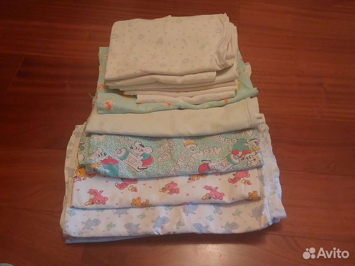 Постельное белье детское, пеленки, полотенце