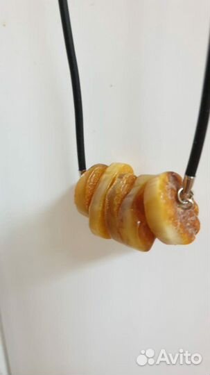 Колье с янтарем/Бусы янтарные