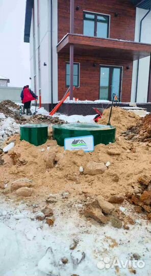 Септик на 10 человек под ключ Биодевайс