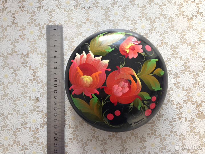 Шкатулка расписная, антураж