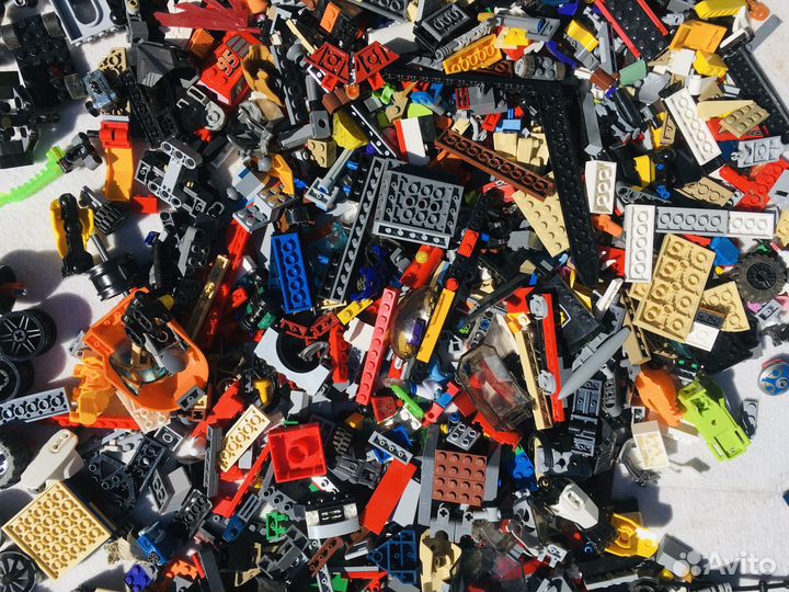 Конструктор Lego россыпь мужской 3,14 кг оригинал