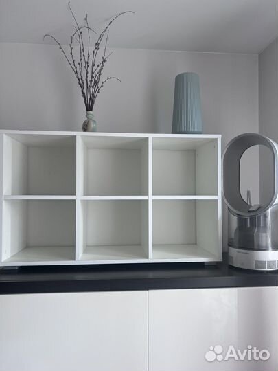 Полка настенная белая