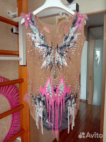 Купальник художественная гимнастика 140 р