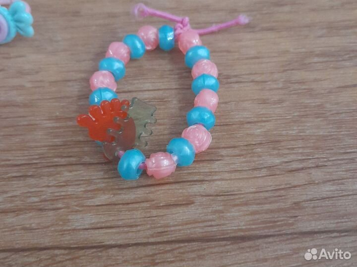 Браслет, кольца и серёжки