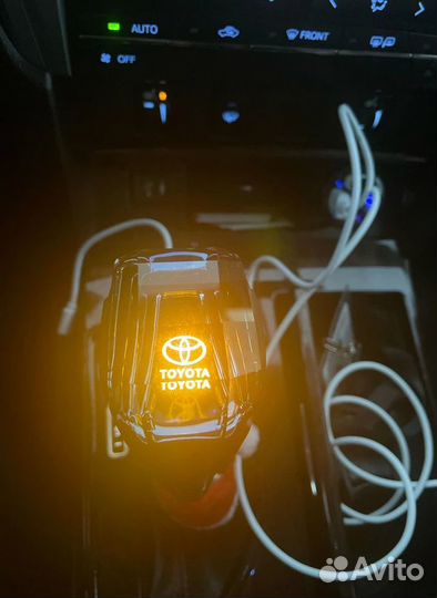 Светодиодная LED ручка АКПП, МКПП, кпп, Toyota