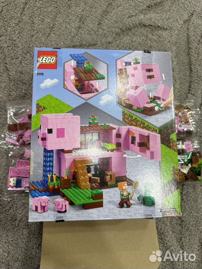 Lego 21170 Дом свинья Майнкрафт