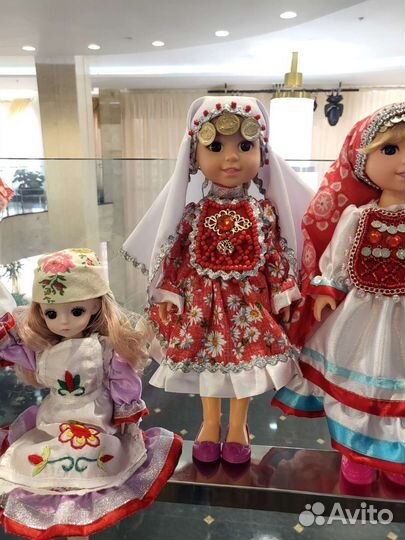 Башкирская кукла, кукла в национальном костюме