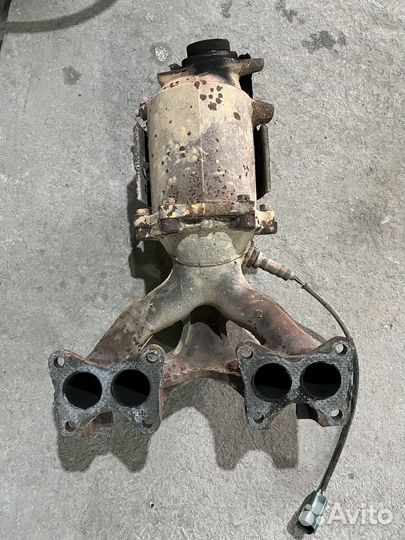 Выпускной коллектор nissan almera n16 1.5