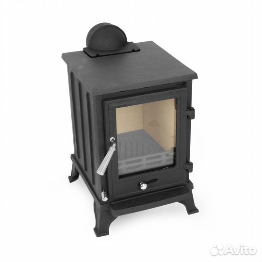 Печь-камин чугунная siena диаметр дымохода: 140 мм