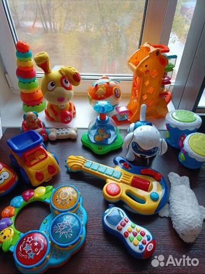 Развивающие игрушки пакетом для малышей