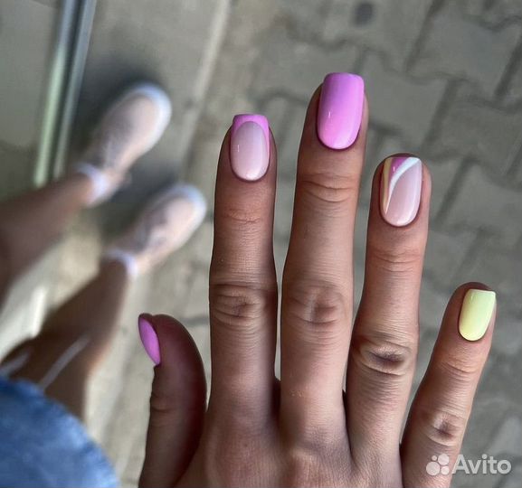 Маникюр Наращивание ногтей Педикюр