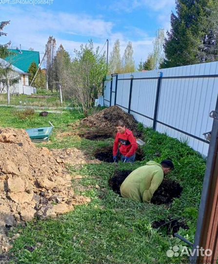 Септик из бетонных колец копка септиков колодцев