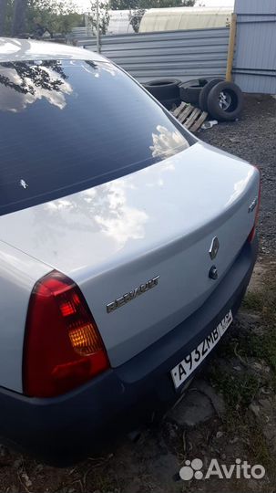 Крышка багажника renault logan фаза 1