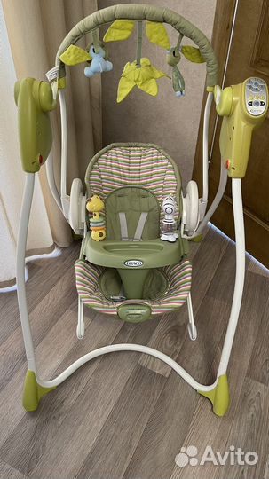 Детские электронные качели