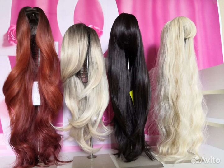 Парик и Цветные пряди волос