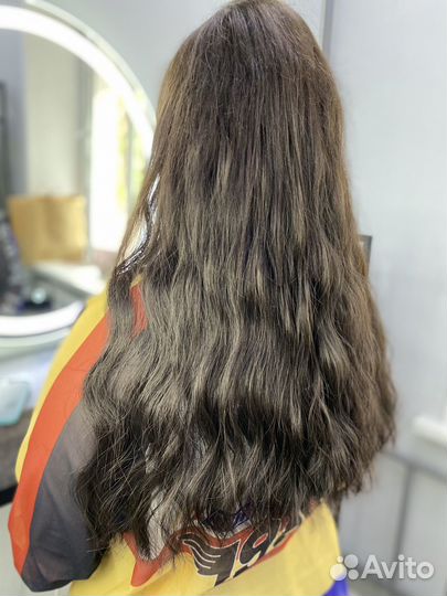 Наращивание волос Афронаращивание