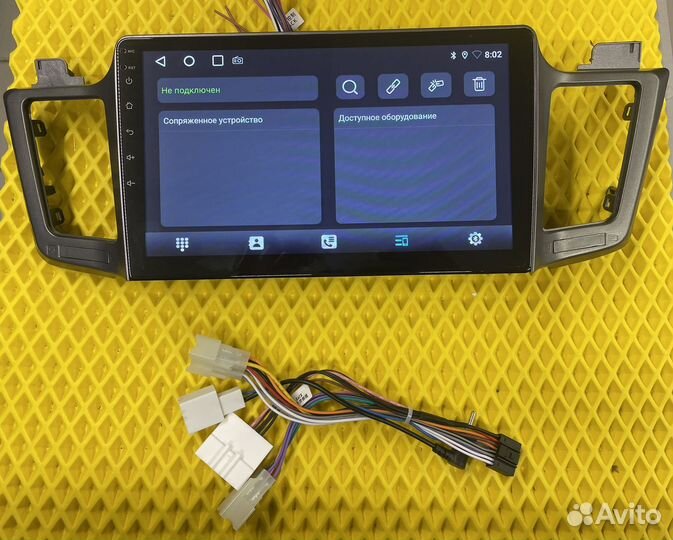 Магнитола на Android для Toyota Rav 4 15-18