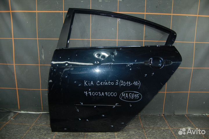 Дверь задняя левая - Kia Cerato 3