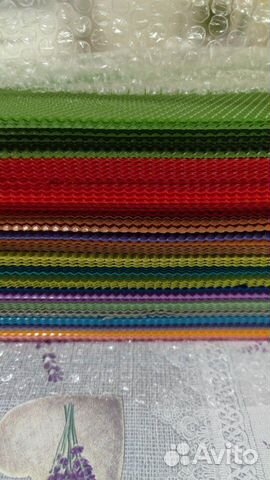 Вощина цветная