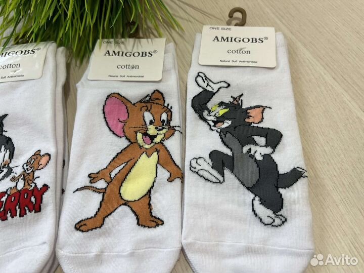 Носки женские детские Том и Джерри 9969296