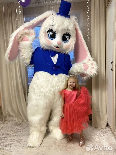 Поздравление зайка ростовая кукла аниматор