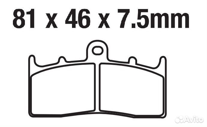Колодки NiBK Япония FA294 07GR62 2P-328 FDB2124