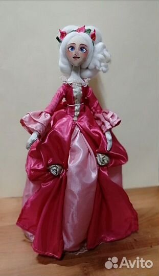 Текстильная кукла Мария-Антуанетта