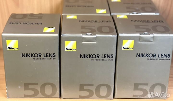 Nikon 50mm f/1.8g af s nikkor Новый