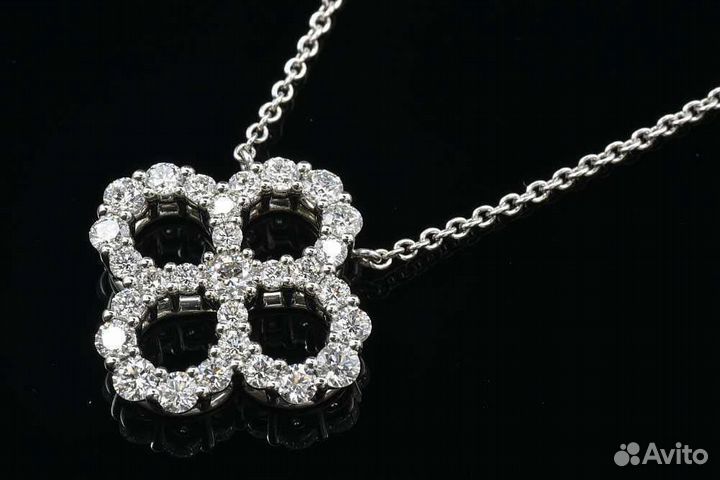 Золотое колье Harry Winston 1 ct