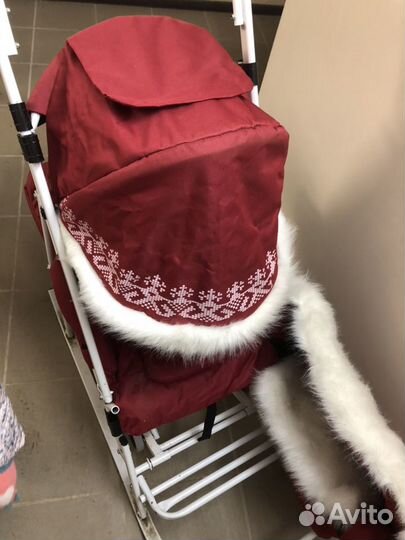 Коляска санки