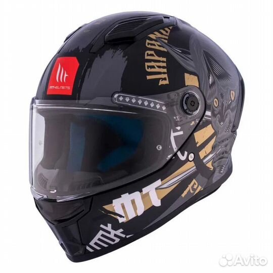 MT Helmets Stinger 2 KRT full face helmet Черный
