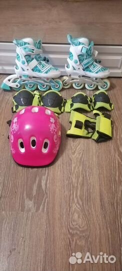 Детские ролики и защита