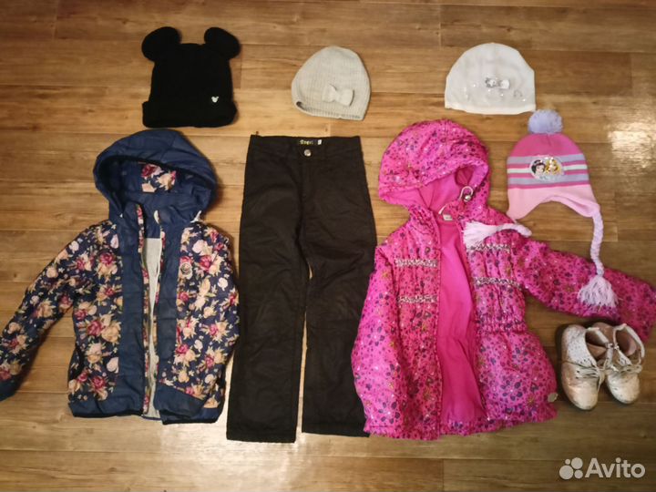 Пакет вещей для девочки 116 122