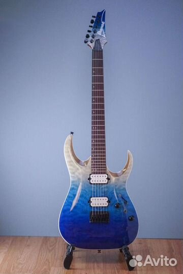 Ibanez Standard RGA42hpqm-BIG Blue Iceberg Gradati