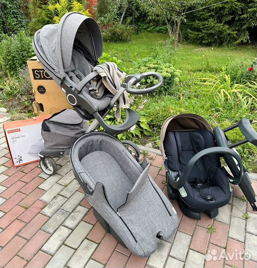 Коляска 3 в 1 Stokke Xplory