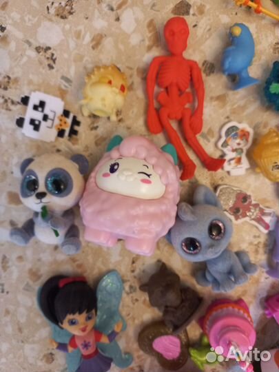 Фигурки из киндера макдональдс свит бокс паком