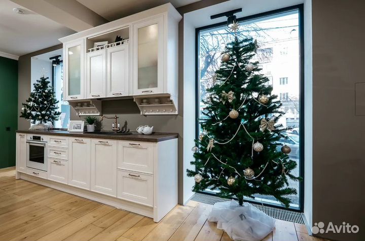 Кухня светлая классическая на заказ цена за всё