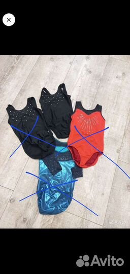 Купальник для спортивной гимнастики 122