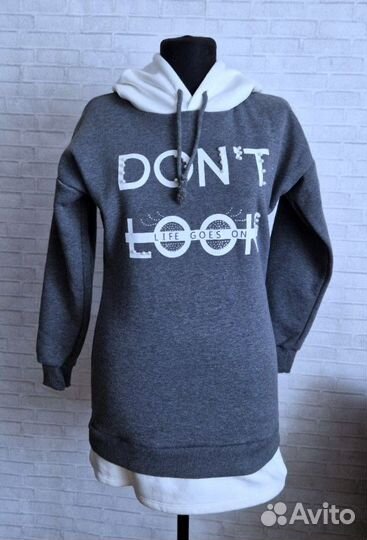 Толстовка для девочки утепленная