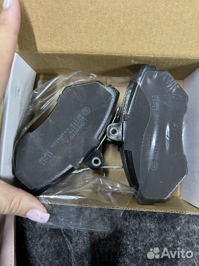 Колодки передние Джили tiggo фл