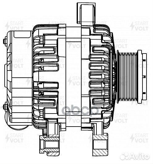 Генератор для а/м Great Wall Hover H6 (11) 1.5