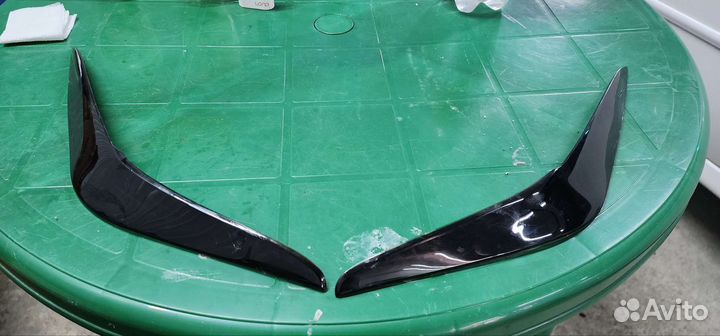 Реснички на фары toyota harrier 30