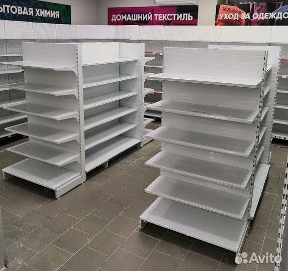 Торговое оборудование. Стеллажи-витрины