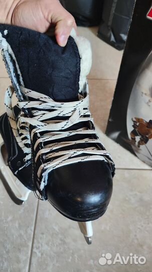 Коньки хоккейные Барс торнадо 44размер