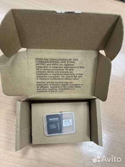 Карта памяти axis 128 GB microsdxc SKU: 01491-001