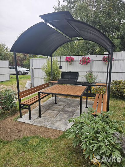 Мангал беседка