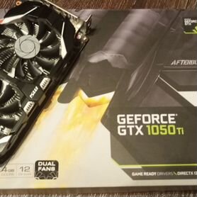 Видеокарта MSI gtx 1050 ti 4 gb