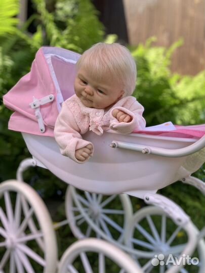 Ретро коляска для кукол
